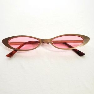 Retro Slim Cat Eye Sunglasses
